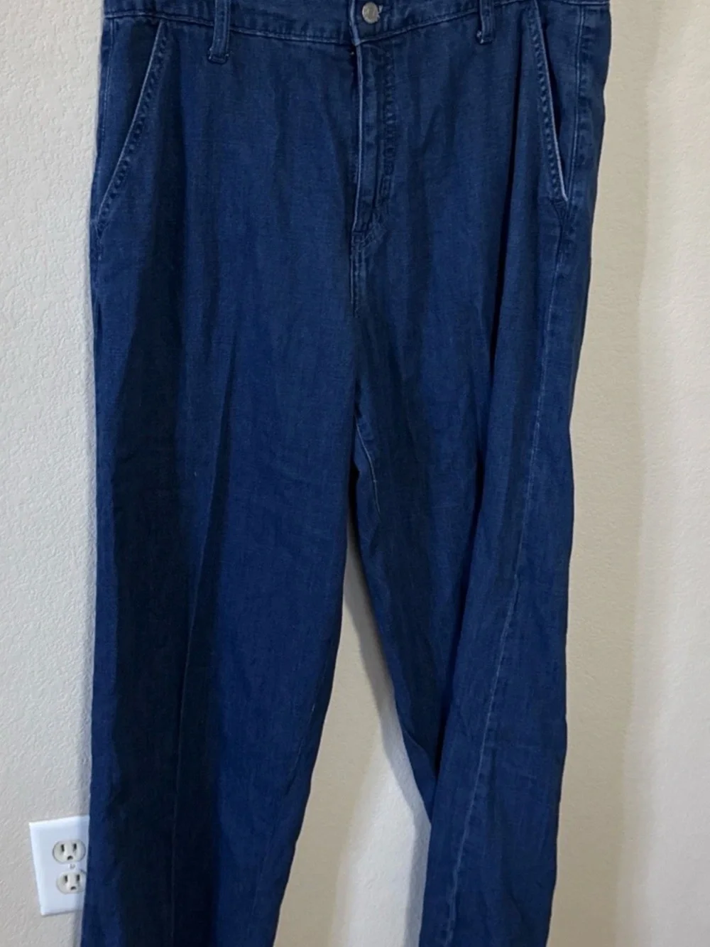 Banana Republic Indigo Blue High-Rise Denim